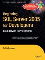 Cover von Beginning SQL Server 2005 for Developers