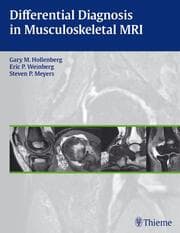 Cover von Differential Diagnosis in Musculoskeletal MR