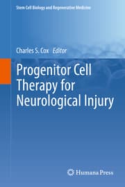 Cover von Progenitor Cell Therapy for Neurological Injury