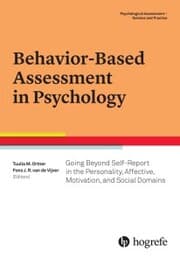Cover von Behavior-Based Assessment in Psychology