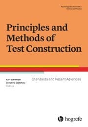 Cover von Principles and Methods of Test Construction