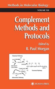 Cover von Complement Methods and Protocols