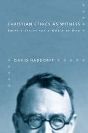 Cover von Christian Ethics as Witness