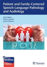 Cover von Patient and Family-Centered Speech-Language Pathology and Audiology