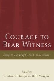 Cover von Courage to Bear Witness