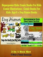 Cover von Superpower Kids: Comic Books For Kids- Comic Illustrations - Comic Books For Kids Age 8: 3 In 1 Box Set Compilation