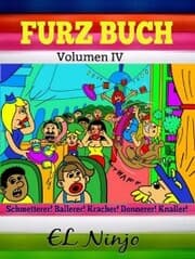 Cover von Furz Buch: Ninja Skateboard Kinderbuch