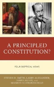 Cover von A Principled Constitution?