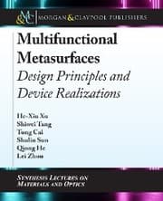 Cover von Multifunctional Metasurfaces