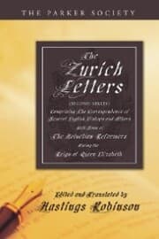 Cover von The Zurich Letters (Second Series)