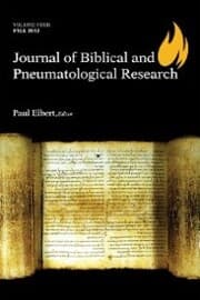 Cover von Journal of Biblical and Pneumatological Research