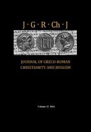 Cover von Journal of Greco-Roman Christianity and Judaism, Volume 12
