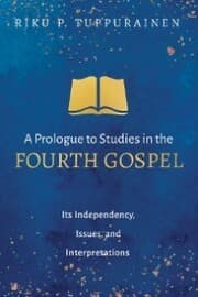 Cover von A Prologue to Studies in the Fourth Gospel