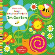 Cover von Babys Fingerspuren-Buch: Im Garten