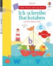 Cover von Mein Wisch-und-weg-Buch: Schulstart - Ich schreibe Buchstaben