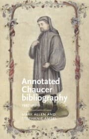Cover von Annotated Chaucer bibliography
