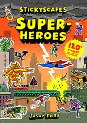 Cover von Stickyscapes Superheroes