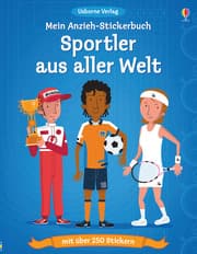 Cover von Mein Anzieh-Stickerbuch: Sportler aus aller Welt