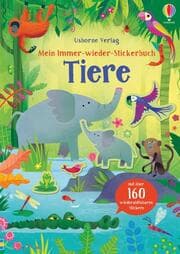 Cover von Mein Immer-wieder-Stickerbuch: Tiere