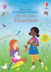 Cover von Mein erstes Anziehpuppen-Stickerbuch: Hannahs liebste Haustiere