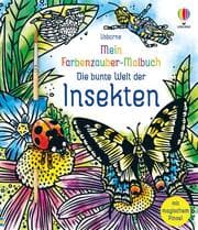 Cover von Mein Farbenzauber-Malbuch: Die bunte Welt der Insekten