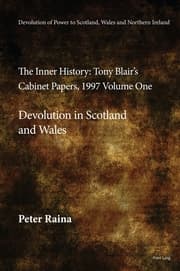 Cover von Devolution of Power to Scotland, Wales and Northern Ireland:The Inner History