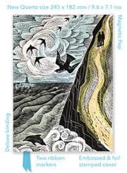 Cover von Premium Notizbuch Quartformat: Angela Harding, Der Salzpfad