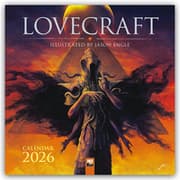 Cover von Lovecraft by Jason Engle 2026 - Original Flame Tree Publishing-Kalender
