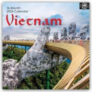 Cover von Vietnam 2026 - 16-Monatskalender