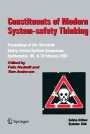 Cover von Constituents of Modern System-safety Thinking