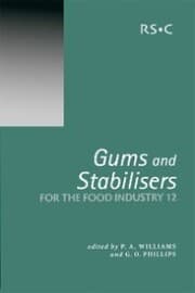 Cover von Gums and Stabilisers for the Food Industry 12