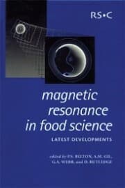 Cover von Magnetic Resonance in Food Science