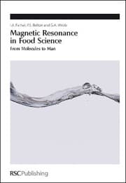 Cover von Magnetic Resonance in Food Science