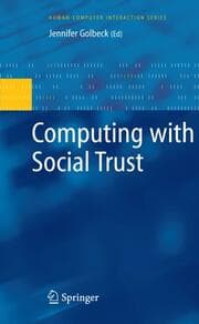 Cover von Computing with Social Trust and Reputation