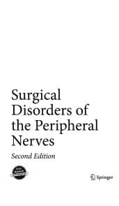 Cover von Surgical Disorders of the Peripheral Nerves