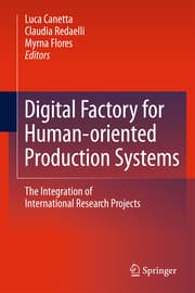 Cover von Digital Factory for Human-Oriented Production System