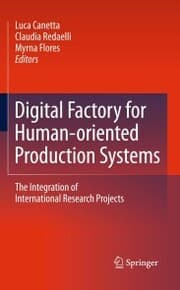 Cover von Digital Factory for Human-oriented Production Systems