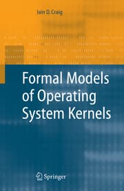Cover von Formal Models of Operating System Kernels