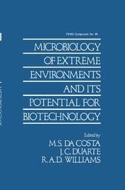 Cover von Microbiology of Extreme Environments and its Potential for Biotechnology