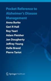 Cover von Pocket Reference to Alzheimer's Disease Management