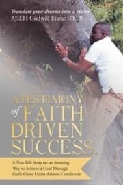 Cover von A Testimony of Faith Driven Success.