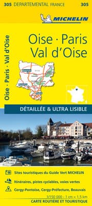 Cover von Michelin Paris - Ile de France, Nord/Oise, Paris, Val d'Oise