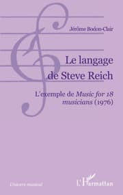 Cover von Le langage de Steve Reich