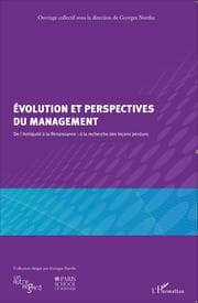 Cover von Evolution et perspectives du management