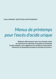 Cover von Menus de printemps pour l'excès d'acide urique.