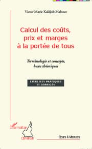 Cover von Calcul des coûts, prix et marges à la portée de tous