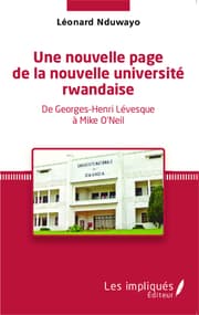 Cover von Une nouvelle page de la nouvelle université rwandaise