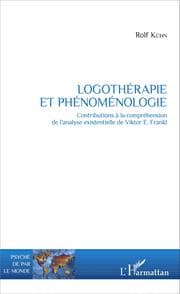 Cover von Logothérapie et phénoménologie