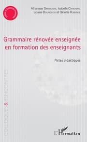 Cover von Grammaire rénovée enseignée en formation des enseignants