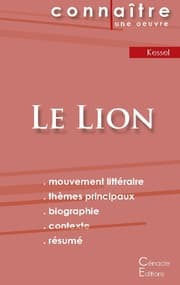 Cover von Fiche de lecture Le Lion de Joseph Kessel (Analyse littéraire de référence et résumé complet)